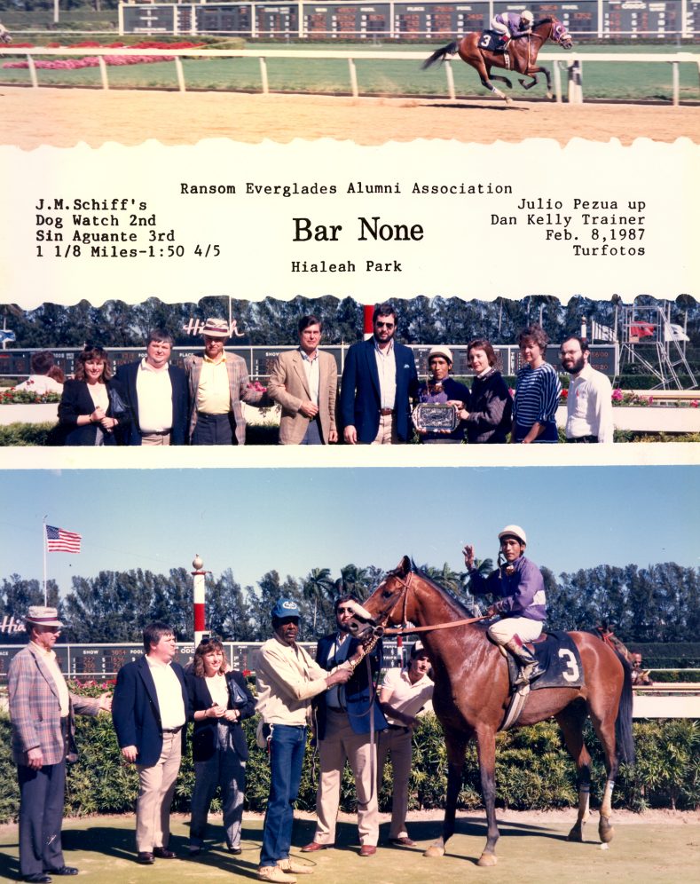 Bar None First Win Picture with Mary and Joe