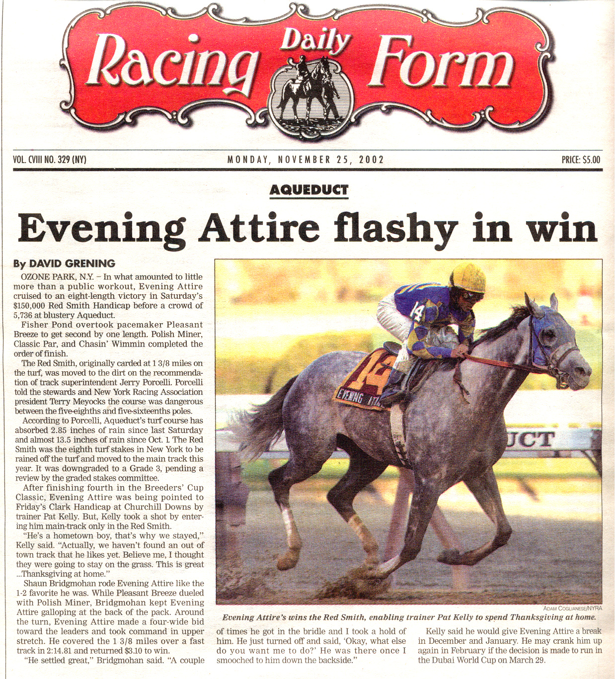 racing form